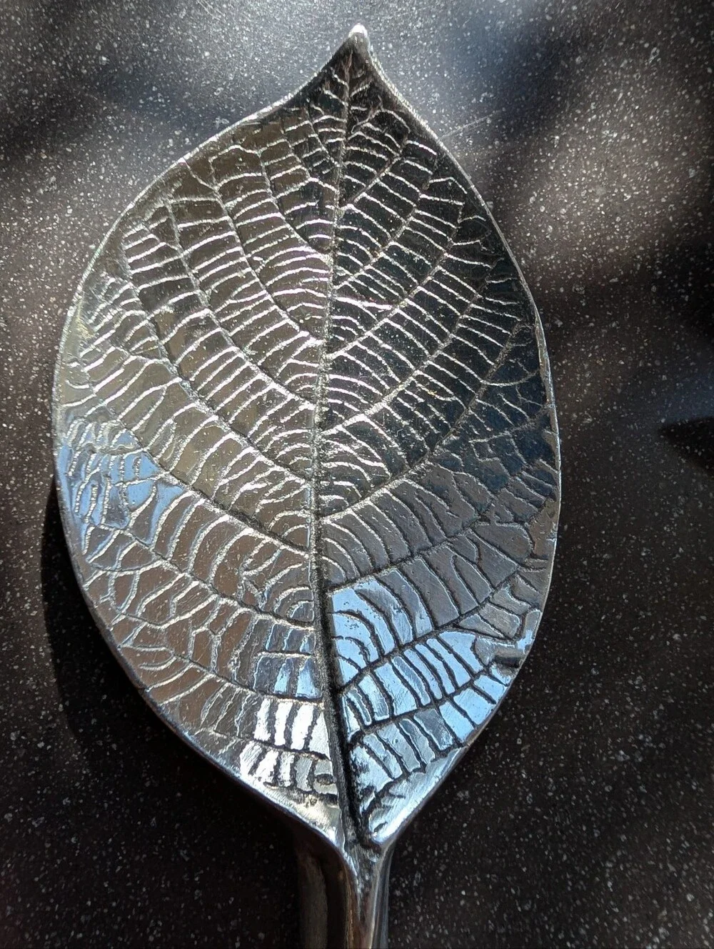 vintage MARIPOSA leaf salad serving set 1992